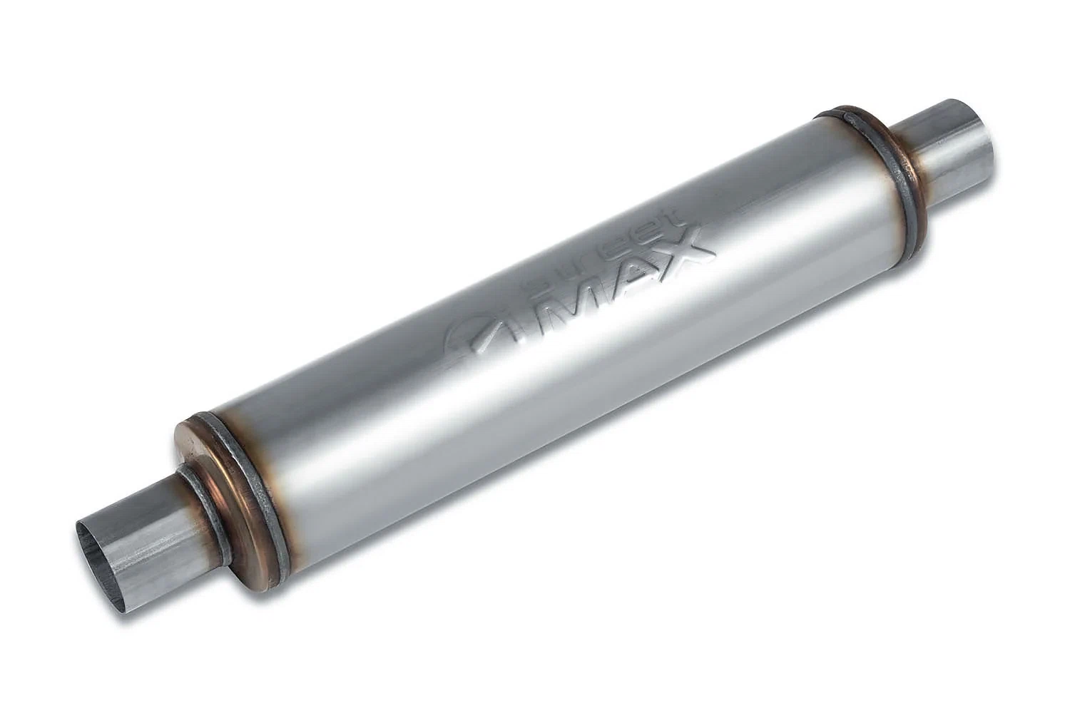Fits 1959-1964 Chevrolet Impala Straight Through Muffler-Stainless SM10424-JHPR
